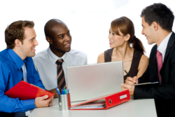 Group of Persons Talking to each other